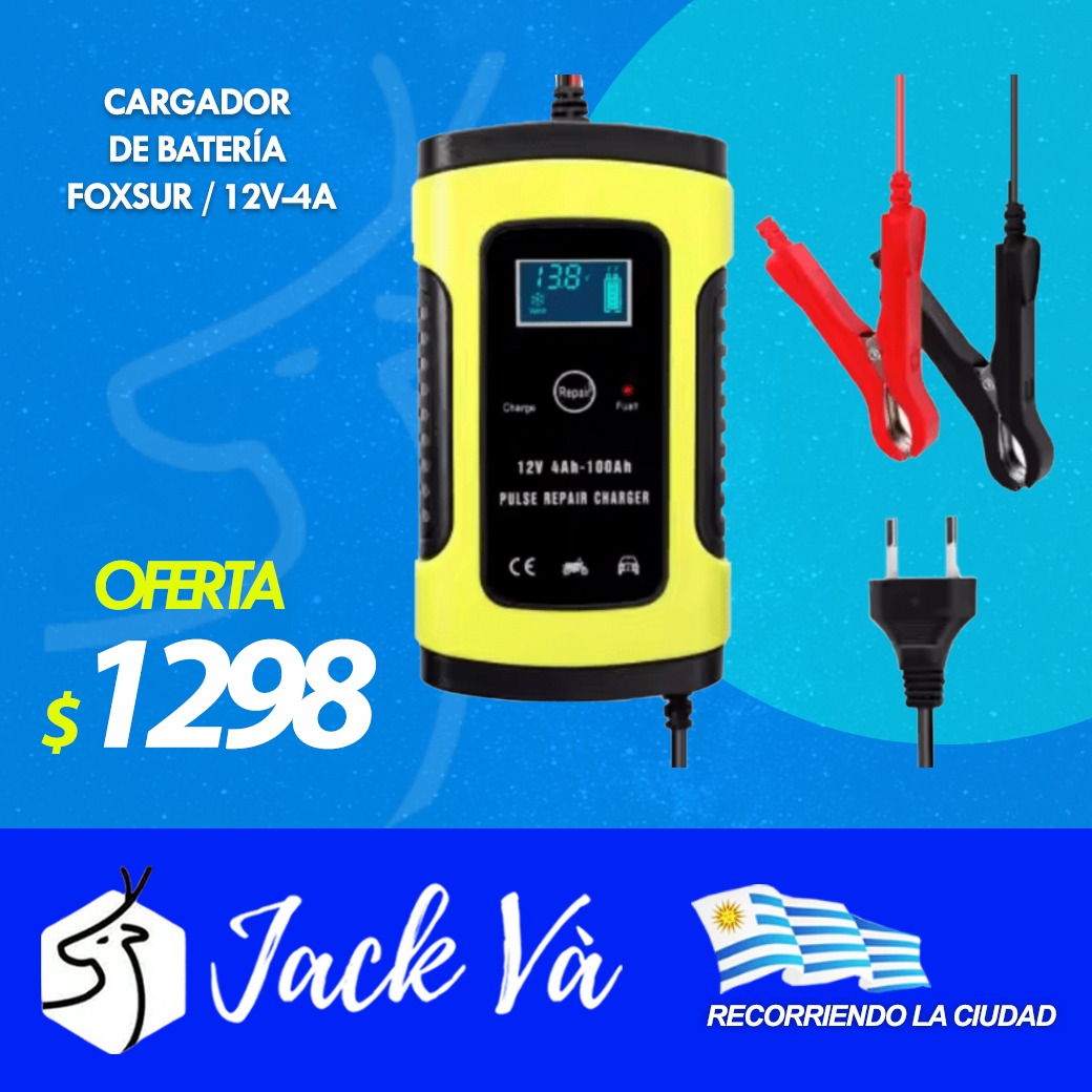 CARGADOR DE BATERÍA, Electrónica - Herramientas